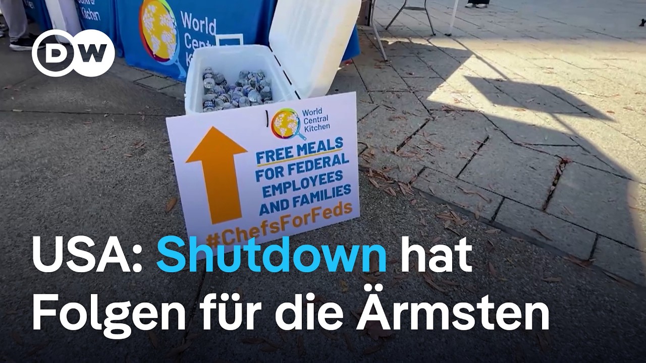 USA im Shutdown: Keine Lebensmittelhilfe & Gehaltsausfälle für Hunderttausende 🇺🇸
