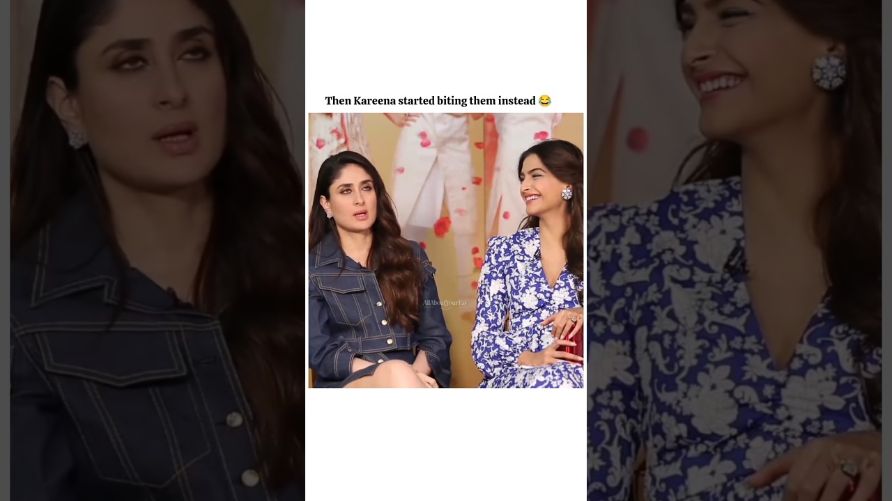 Always Hilarious! π Watch Kareena & Sonam's Funniest Moments