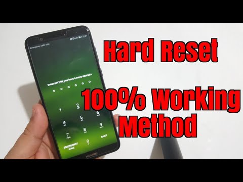 COMMENT DEBLOQUER UN TELEPHONE HUAWEI - HUAWEI HARD RESET