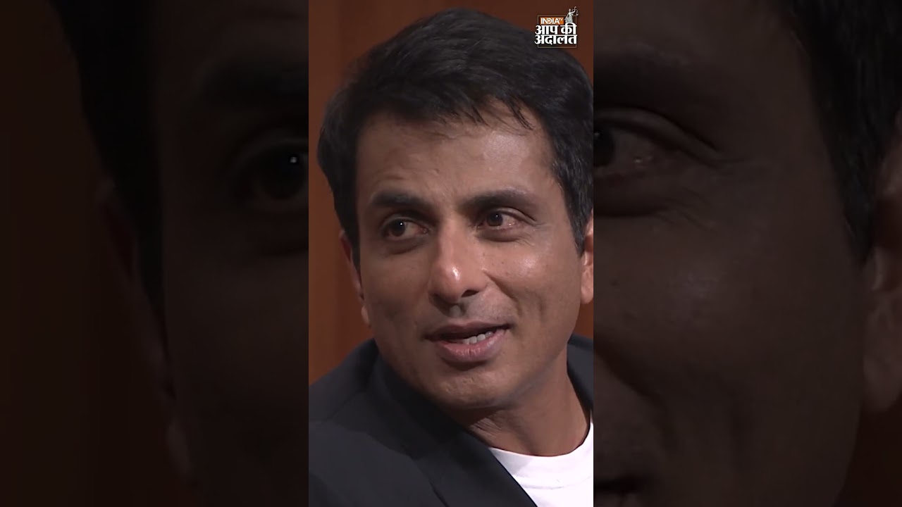 सोनू सूद में तमिल में सुनाया डायलॉग | #aapkiadalat #rajatsharma #indiatv