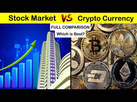 Stock Market vs Crypto Currency Full Comparison unbiased in Hindi| Crypto Currency vs Stock Market