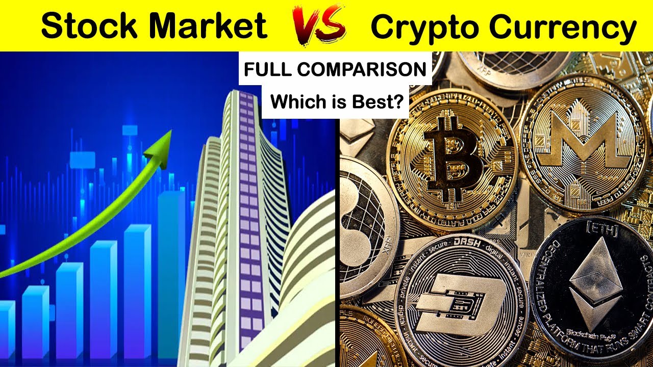 शेयर बाजार vs क्रिप्टोकरेंसी: पूरी तुलना हिंदी में 📈