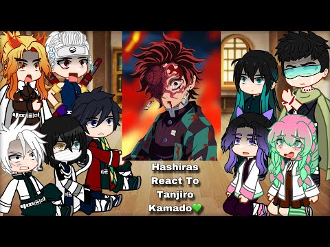 ☀️🌊🗡️ Hashiras React to Tanjiro Kamado! || Full Ver || Gacha React 🇺🇸 