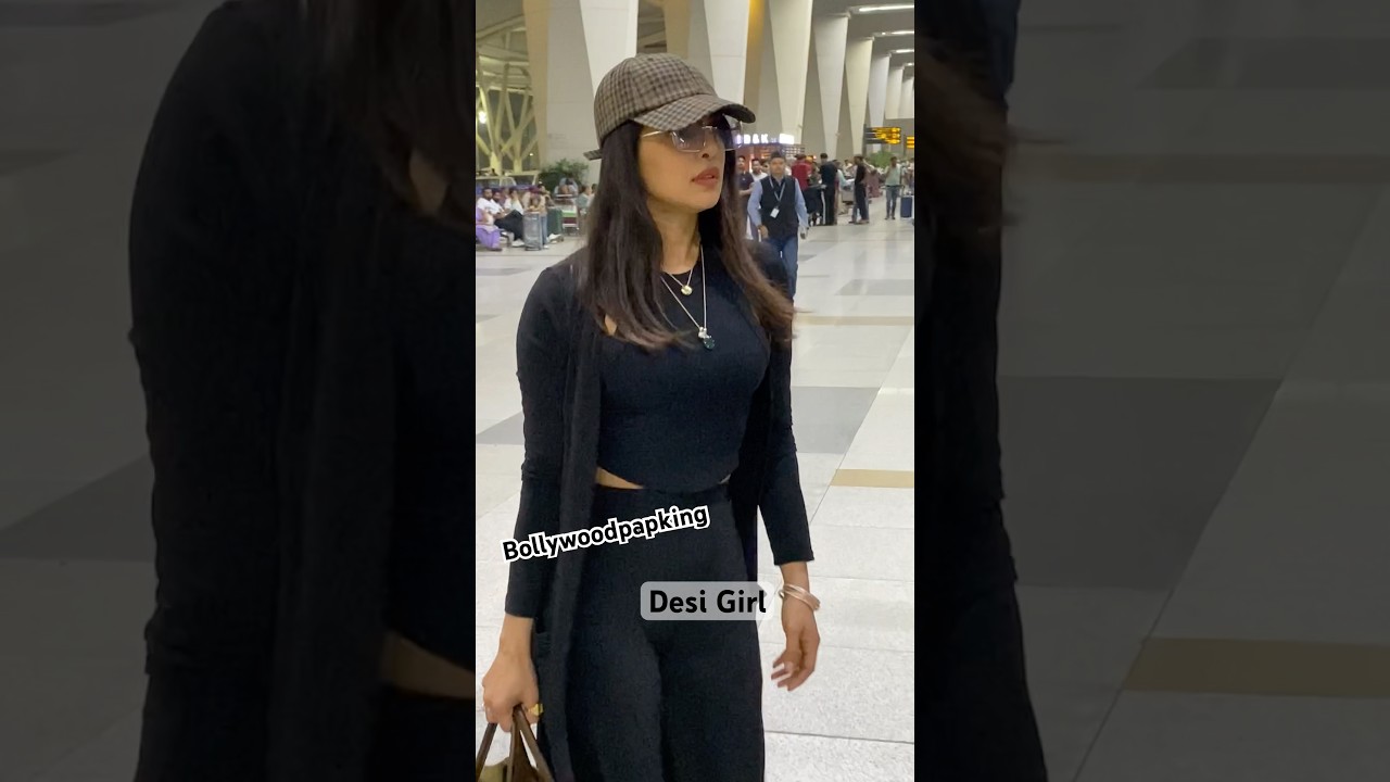 Priyanka Chopra Spotted at Delhi Airport