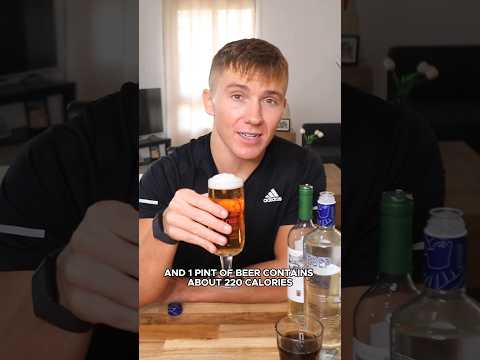 Best Alcoholic Drink for Weight Loss (2800 less) 😳 #weightloss #nutrition #calories #diet #alcohol