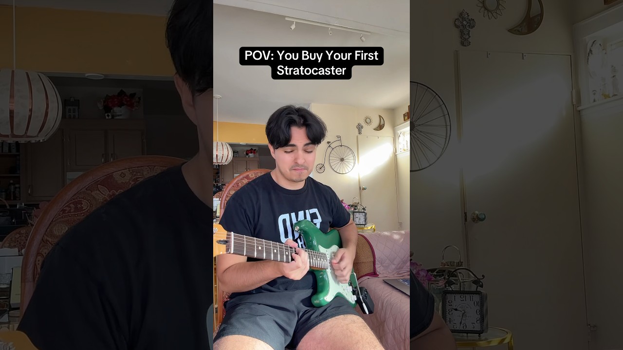 Your First Stratocaster Experience 🎸