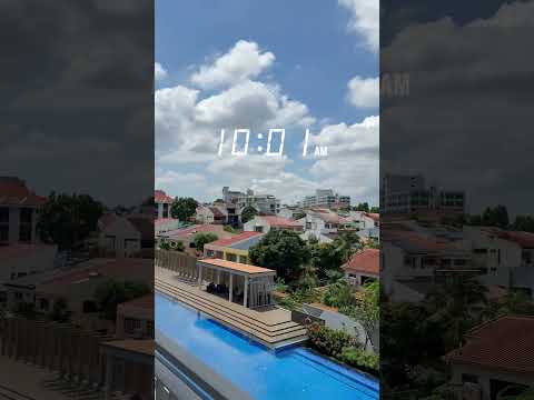 Singapore’s unpredictable weather 😆⛈️⛅️🌞 #singapore #travel #weather #rain #sun #sunshine #tellme