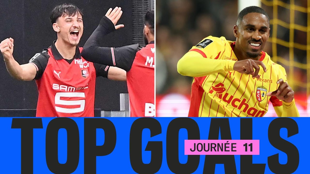 Les Plus Beaux Buts de la 11ème Journée en Ligue 1 🍿 | Résumé & Highlights