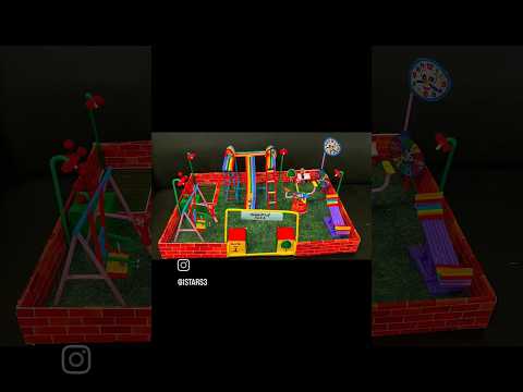 Geometric Park #maths #geometric #park #craft #model #school #project