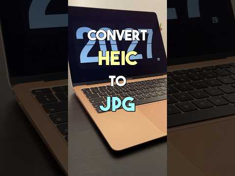 Convert HEIC to JPG #macbook #macos #techtips #tipsandtricks #mac #heictojpg #jpeg
