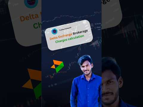 Delta Exchange India Brokerage Charges calculation #trading #chartpattrens #crypto