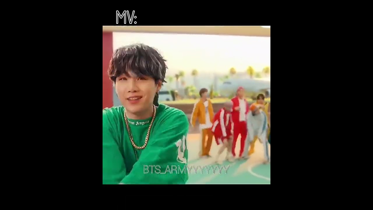 Butter MV vs Reality 😹💜