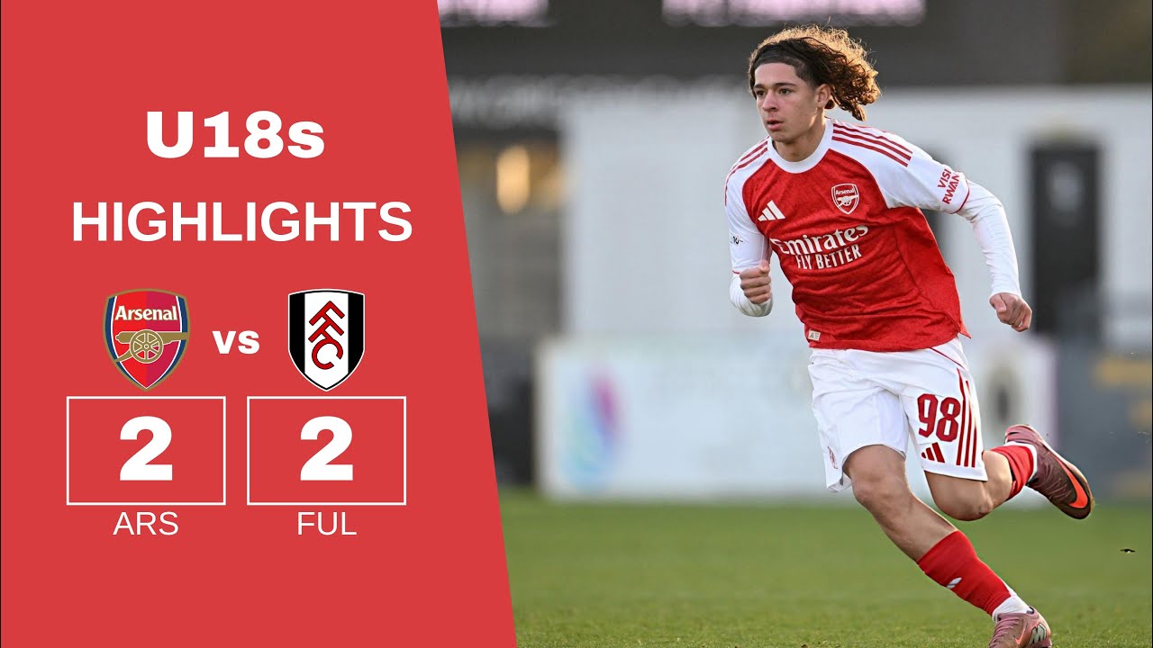 COMEBACK! Arsenal U18 2-2 Fulham U18 | 14 Year Old Luis Munoz Scores on Debut! (21/03/26)
