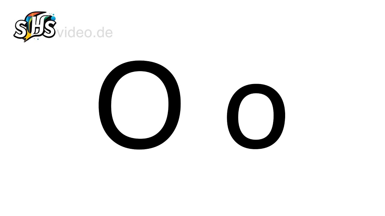 Anlauttabelle: O o für Deutsch lernen 🎶