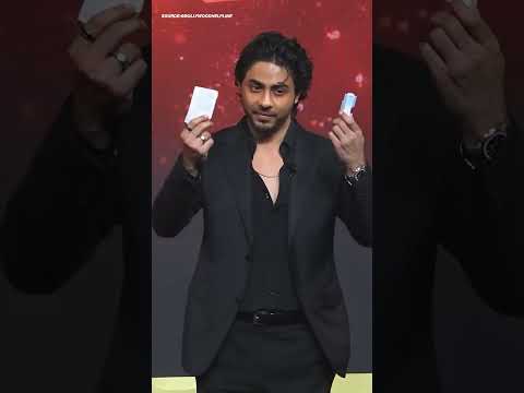 Aryan Khan’s First Ever Speech 😍 | Shah Rukh Khan Supports His Son On Stage