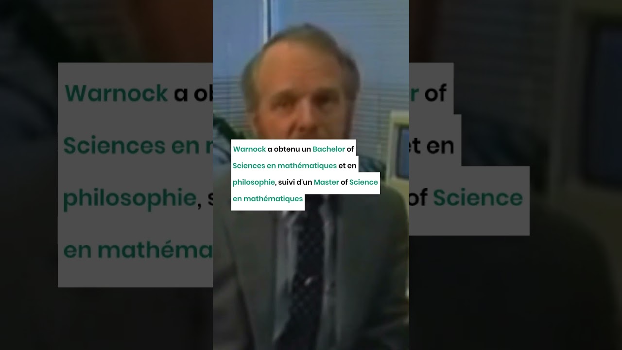 John Warnock : Le cofondateur d'Adobe