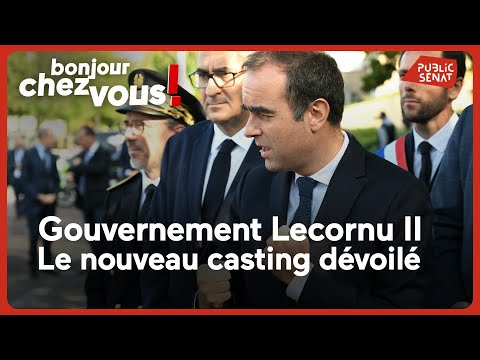 Gouvernement Lecornu II : le nouveau casting dévoilé