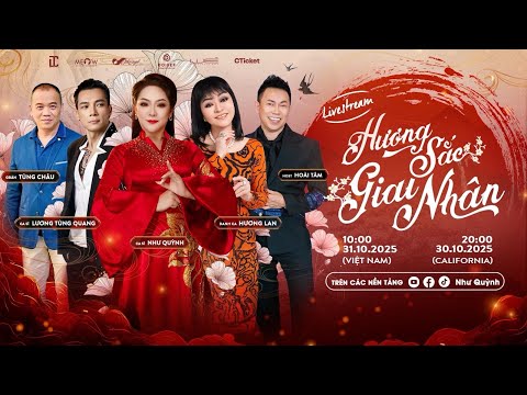 Như Quỳnh Và Các Nghệ Sĩ Chia Sẻ Thông Tin Đại Nhạc Hội "Hương Sắc Giai Nhân" | FULL LIVESTREAM
