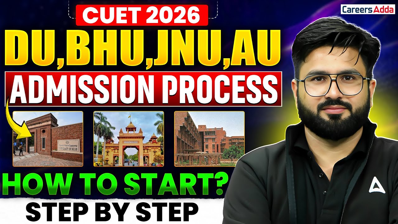 CUET 2026 Complete Admission Process in One video | CUET Step By Step Admission  Process 📑