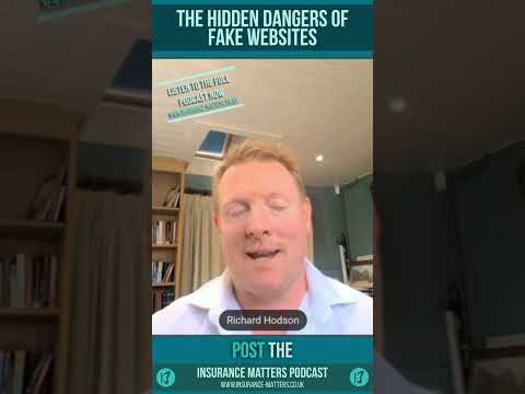 The Hidden Dangers of Fake Websites #podcast #business #insurancematters #insurance #cyber