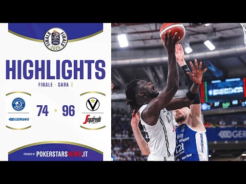 Germani Brescia - Virtus Segafredo Bologna | PokerstarsNews Highlights | F | Gara-3