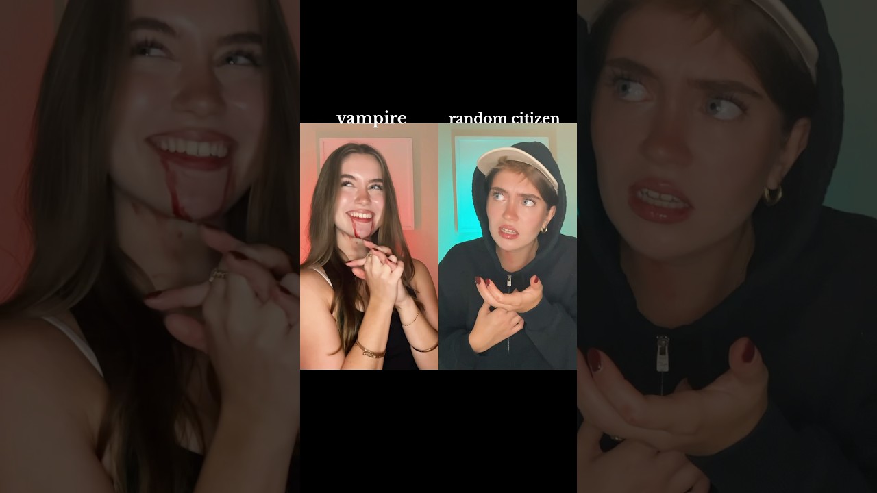 Vampire & Victim Sharing a Kiss 🧛‍♀️