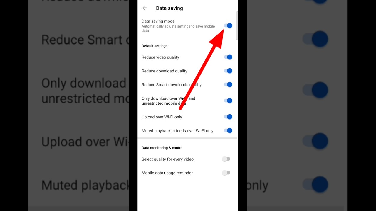 ✅ Hindi Tricks to Save Data on YouTube in 2025 📉 #Shorts