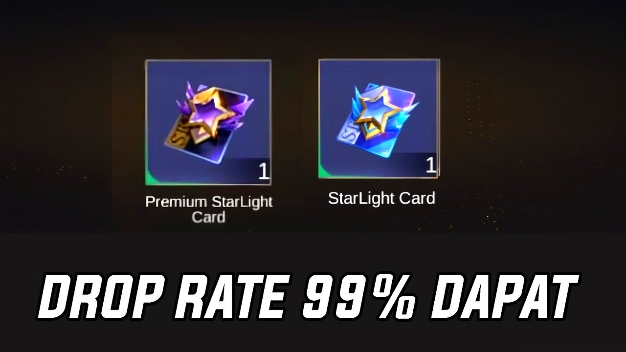 Dapatkan Starlight Card Bulan November 2025 di MLBB! 🌟 Drop Rate Gacha & Lucky Chest