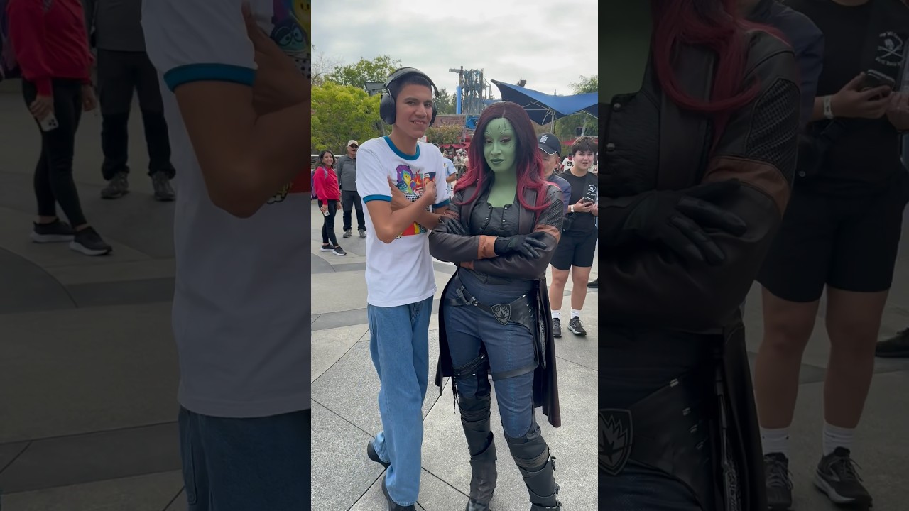 Thomas's Fascination with Gamora's Jacket Texture