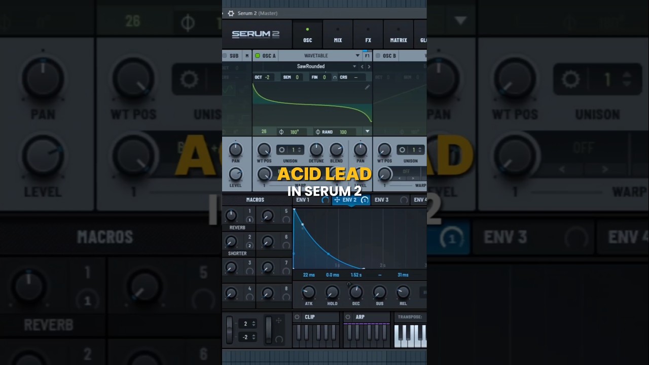 Create Acid Lead in Serum 2 🎹