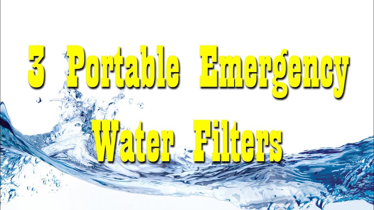 3 Top 3 Portable Water Filters for Emergency Preparedness ๐ฐ