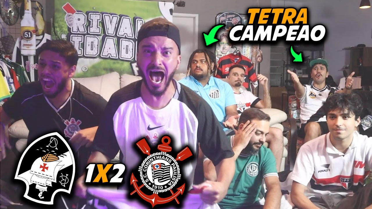 Vasco 1x2 Corinthians | Melhores Momentos e Gols ⚽