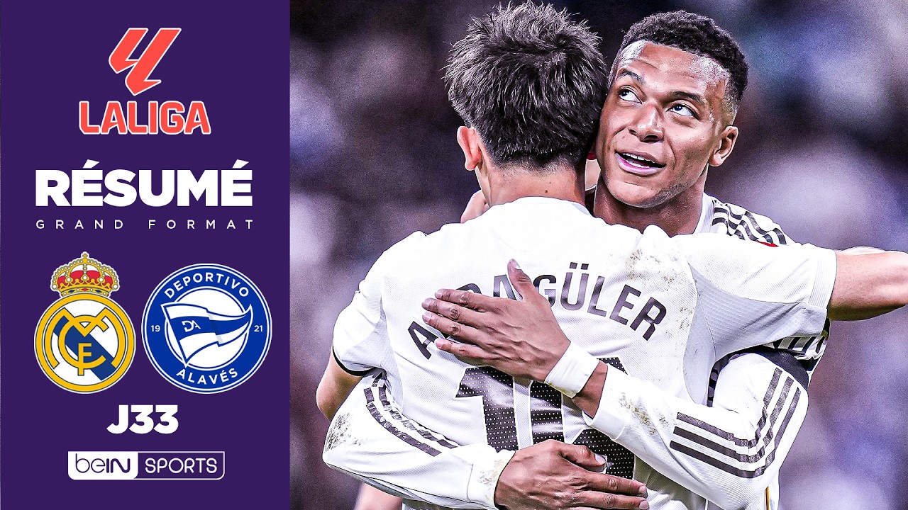 Mbappé et Vinicius brillent, Madrid pousse Barcelone ⚽