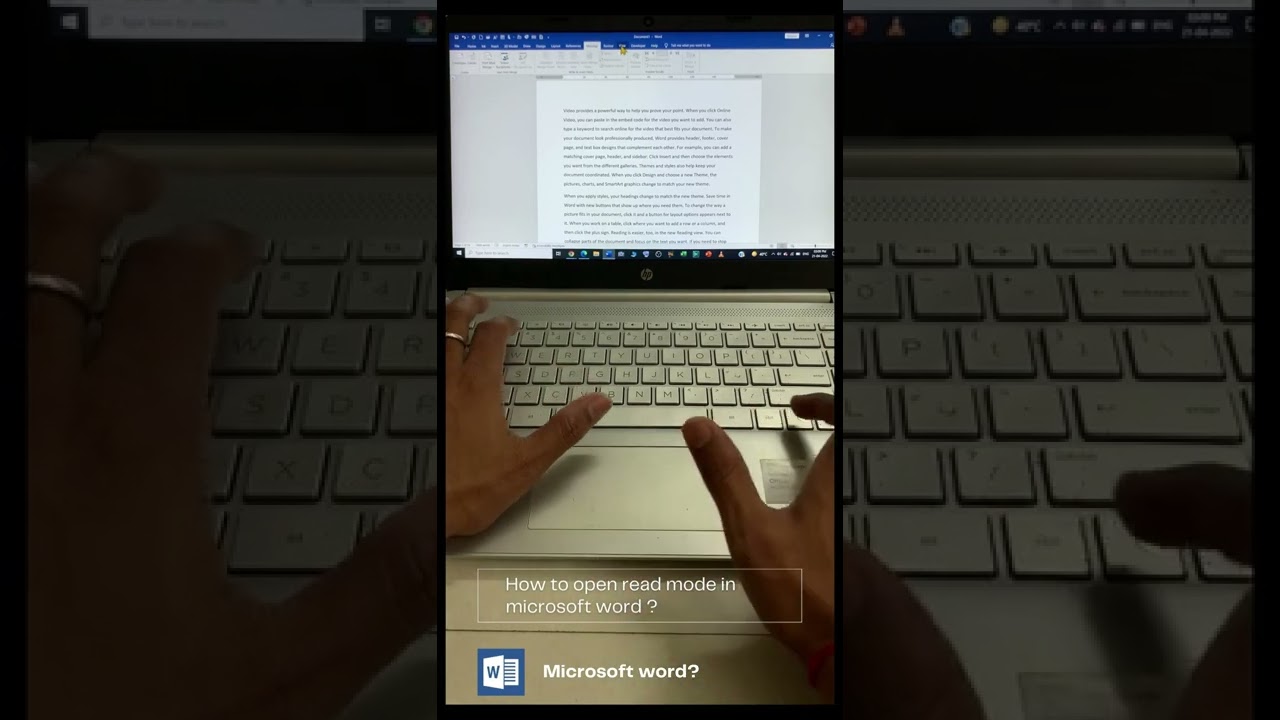 How to Enable Read Mode in Microsoft Word ๐