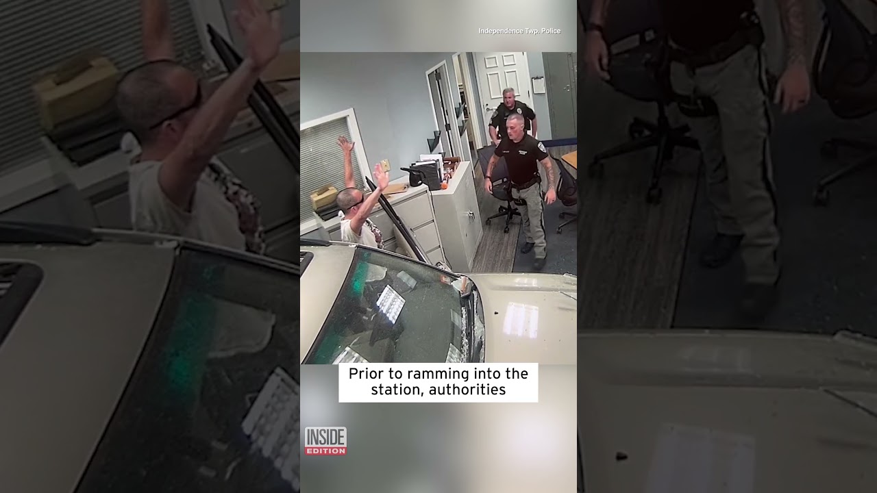 Car Crashes into Police Station Amidst ‘Welcome to the Jungle’ 🎶