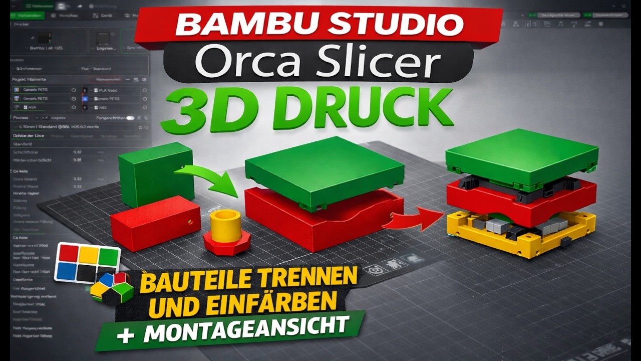 3D-Druck Slicer Tutorial: Orca & Bambu Lab Studio