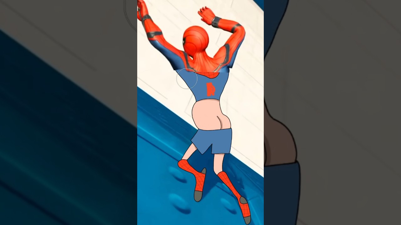 Hilarious Spider-Man Fall π