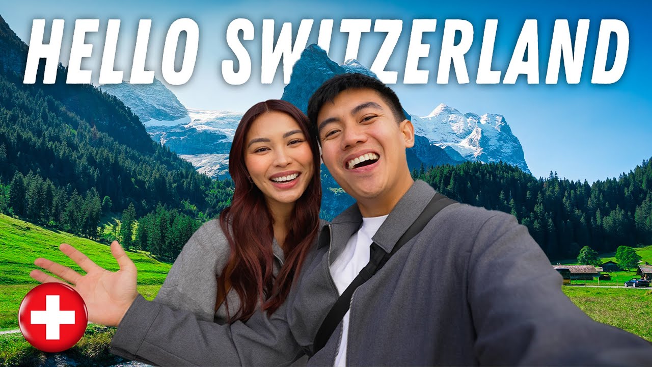 First Time in Switzerland 🇨🇭: Stunning Drone Footage