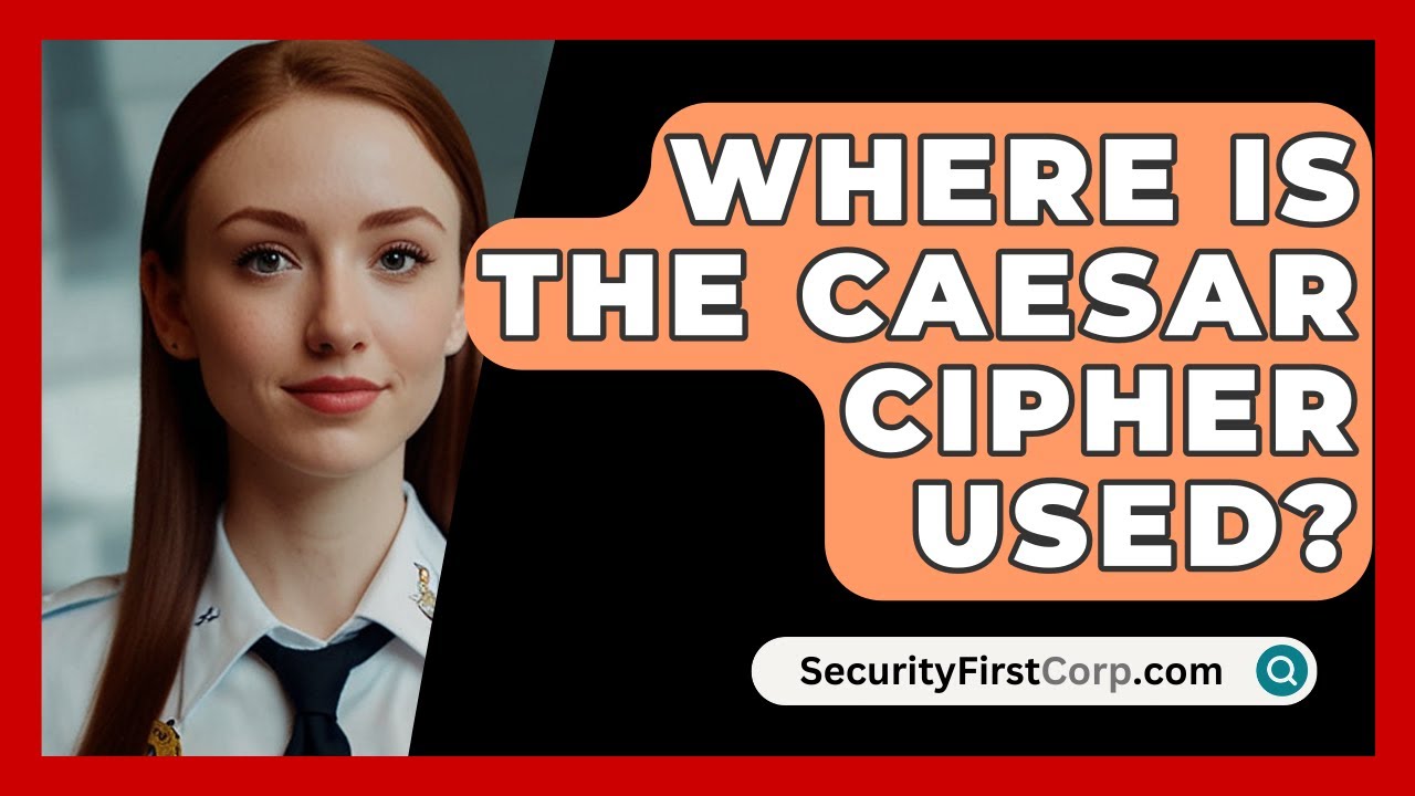 Discover Where the Caesar Cipher Is Still Used Today 🔐