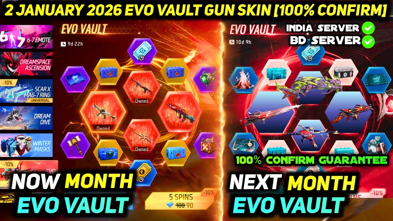 EVO Vault Event January 2026 🔫