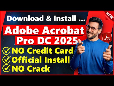 Safe Way to Download and Install Adobe Acrobat Pro DC in 2025 Full Version Trial without Credit Card