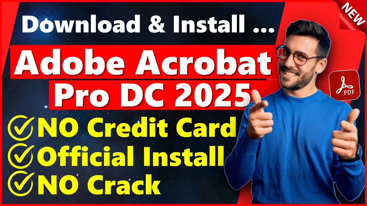 Download Adobe Acrobat Pro DC 2025 Full Version Trial — No Credit Card Needed! 🚀