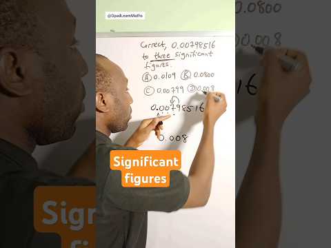 Significant figures or Decimal Places? 🤔  #SignificantFigures   #approximation #roundingoff