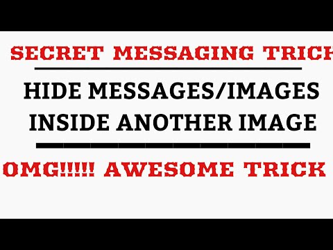 HOW TO HIDE MESSAGES/IMAGE INSIDE ANOTHER IMAGE | SECRET MESSAGING TRICK | STEGANOGRAPHY APP REVIEW|