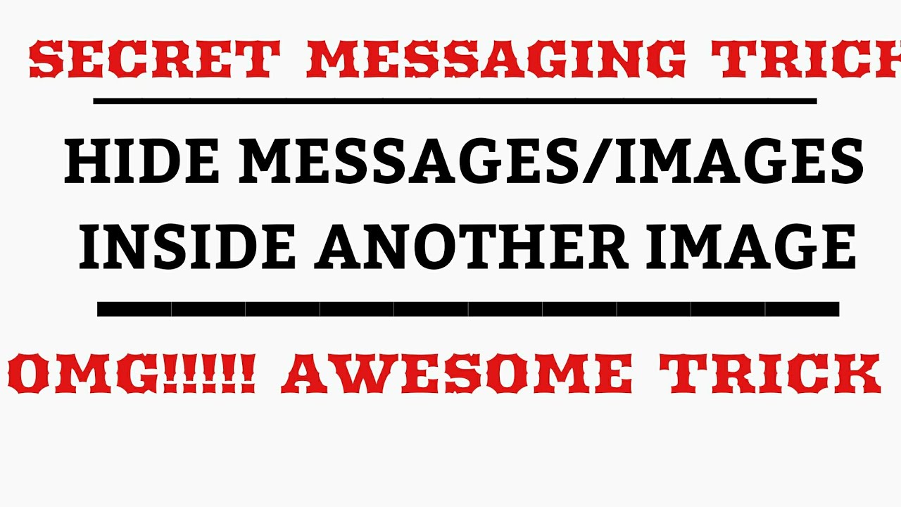 Secretly Hide Messages & Images Inside Photos with Steganography πΈ | Easy App Tutorial