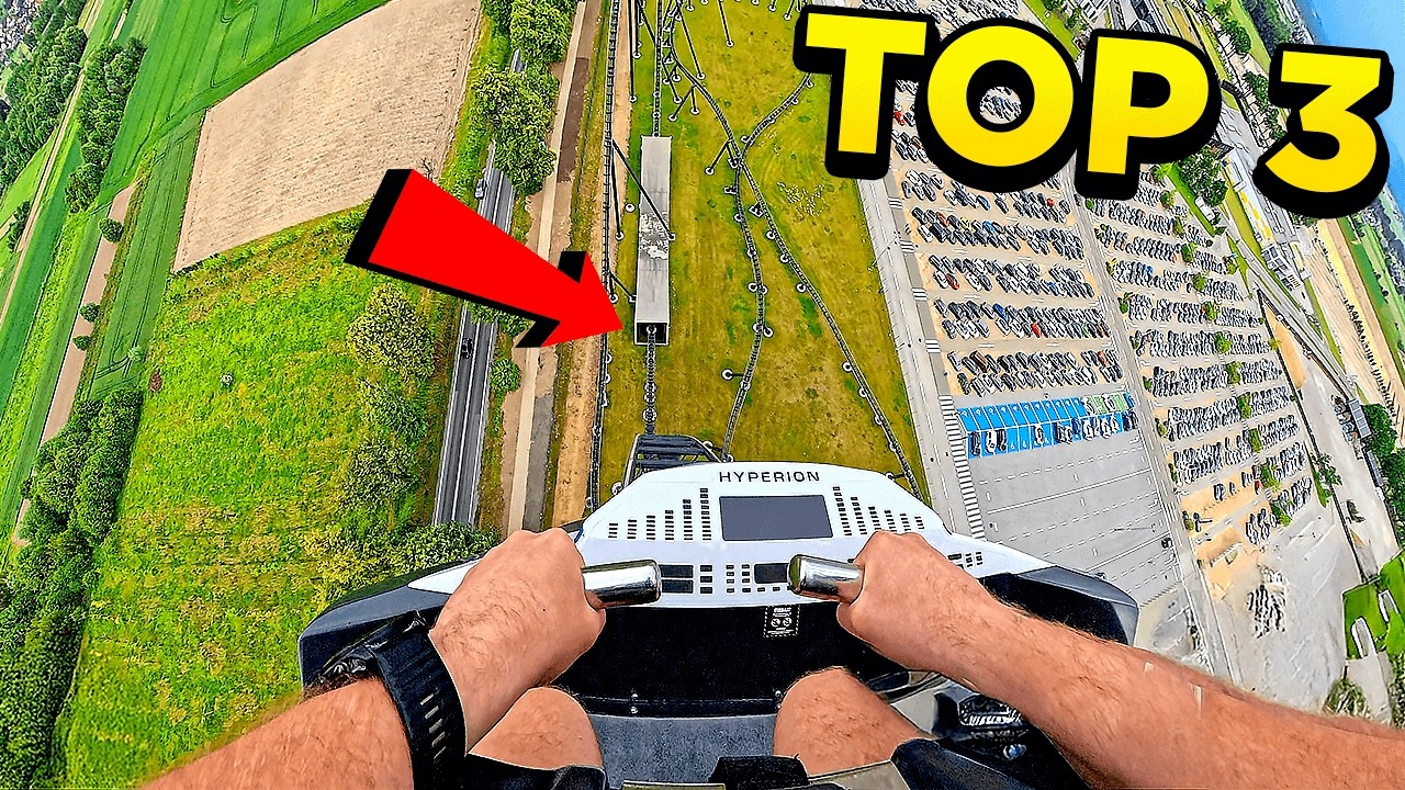 TOP 3 Najszybsze Roller Coastery w Polsce 2025 | Ekscytujące POV z Jazd 🚀