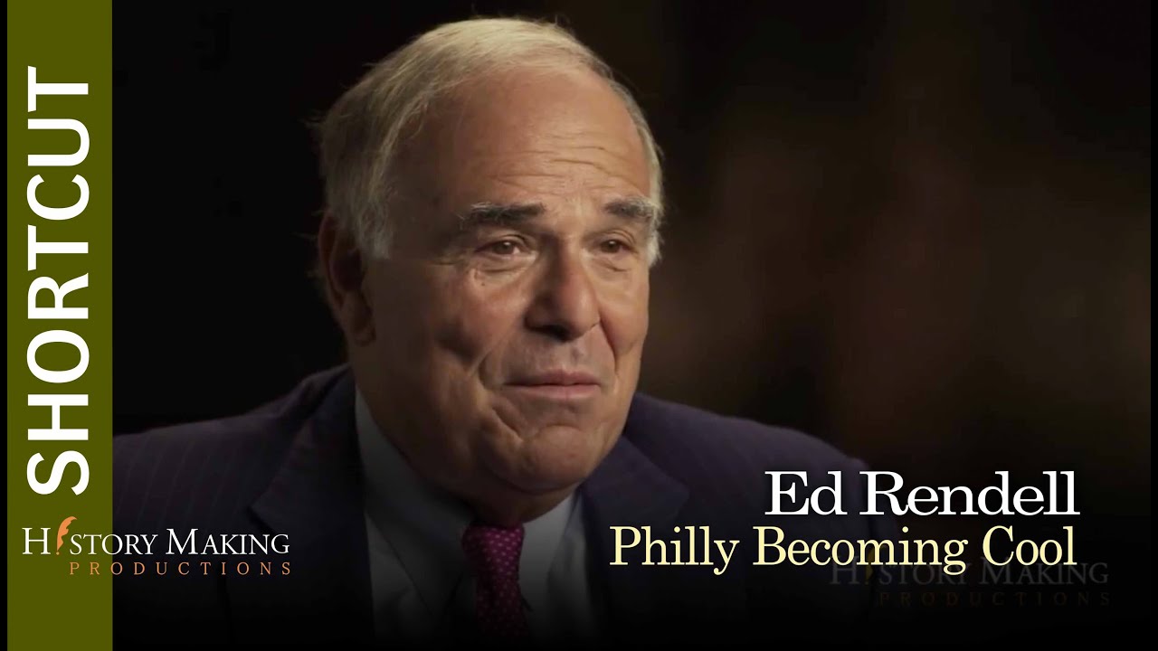 Ed Rendell Talks About Philly's Rise as a Trendy, Vibrant City π
