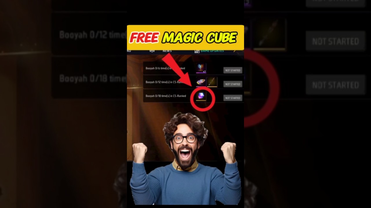 FREE Magic Cube Kaise Milega 💎 | Free Fire Magic Cube Claim Trick 🔥 |  #shorts