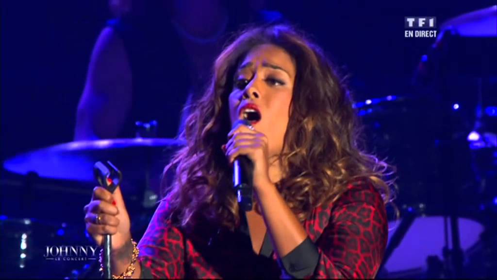 Johnny Hallyday et Amel Bent en duo sur 'Je te promets'
