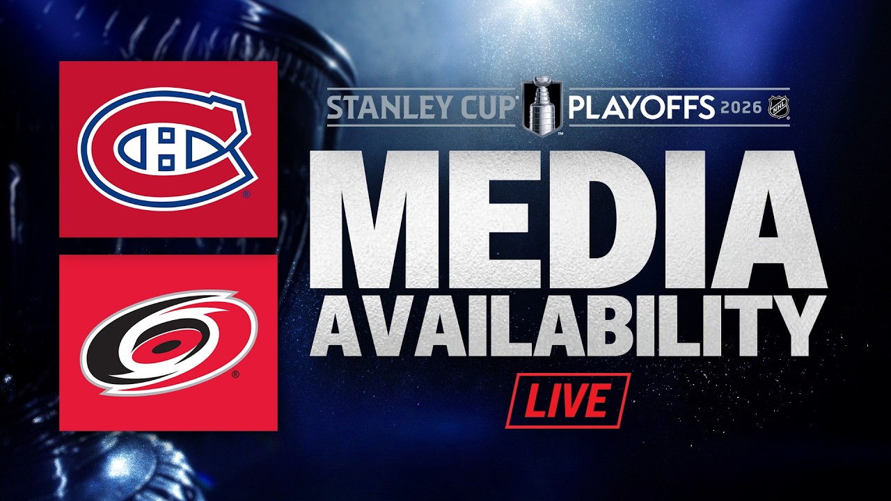 Montreal Canadiens vs. Carolina Hurricanes Game 5 Post-Game Media Availability